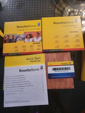 Rosetta Stone Spanish Level 1 (Latin America